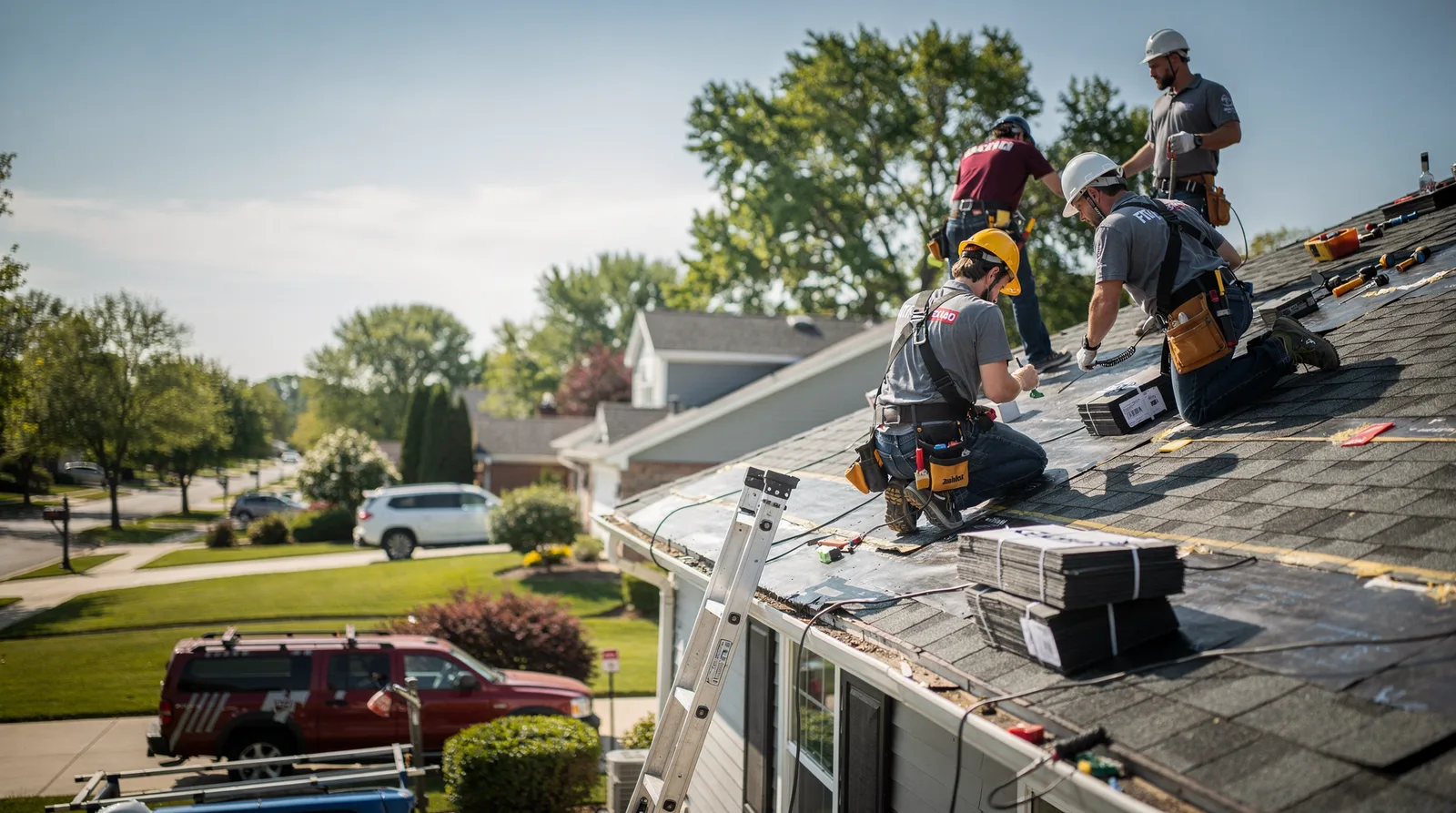 Roof Repair in Rochelle, IL around you